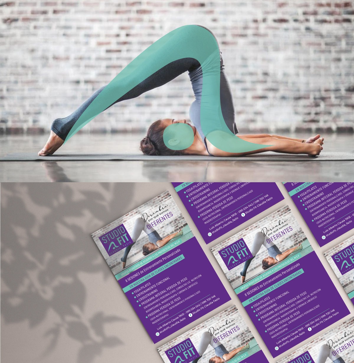 Estudio de Diseño Gráfico - Studio Fit Identidad Visual